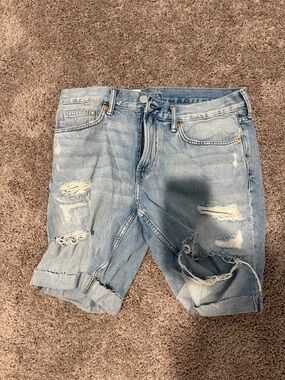 H&M Light Blue Men’s Relaxed Fit Jeans Shorts